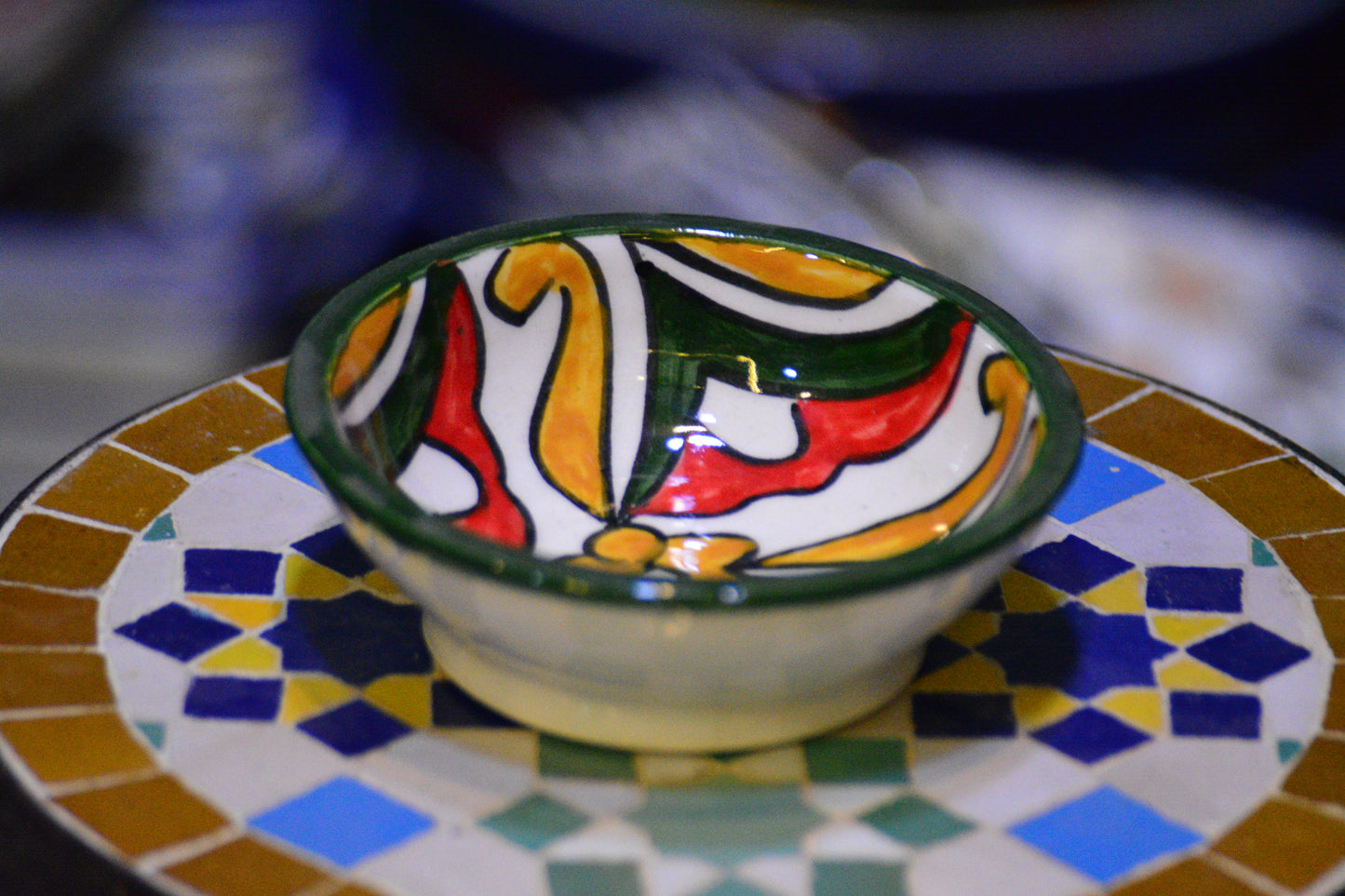 Talerzyk Martil Yellow & Green