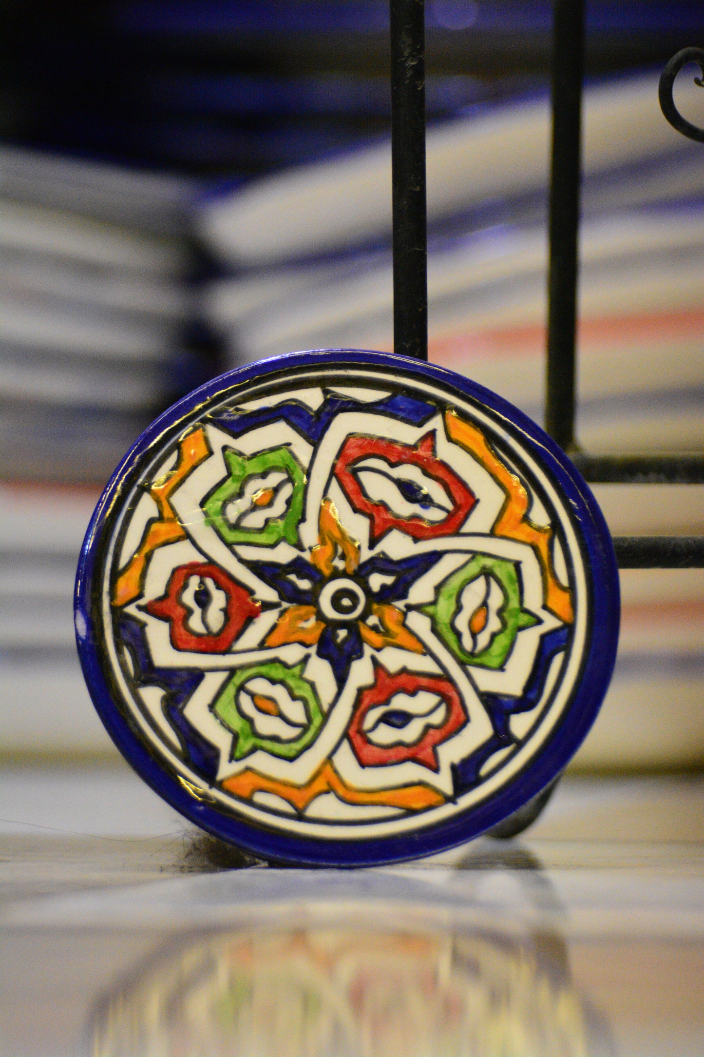 Talerzyk Marrakech Yellow & Green