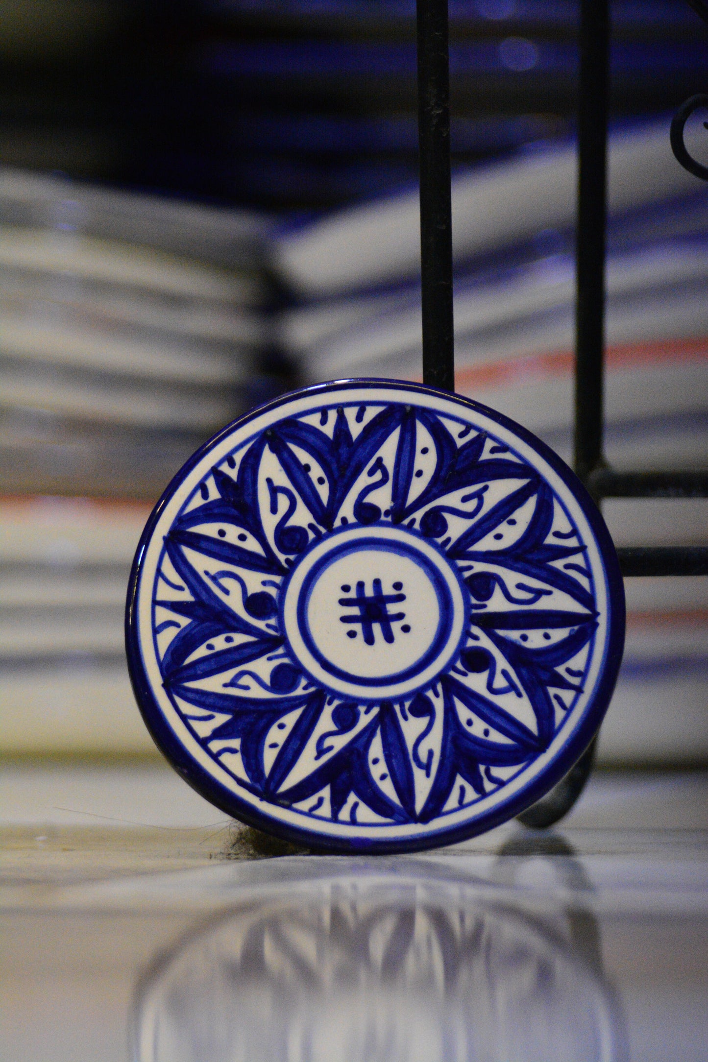 Talerzyk Meknes Blue