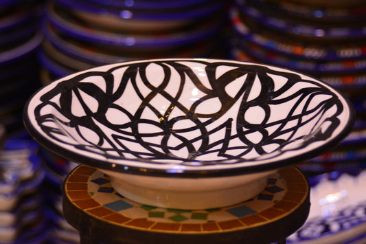 Miska/Talerz (głęboki) Martil  Black & White