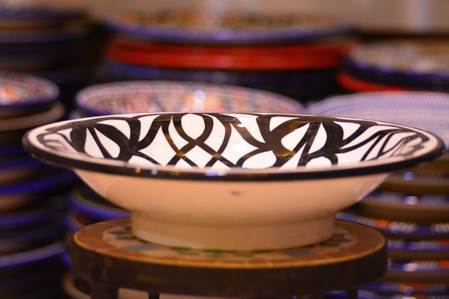 Miska/Talerz (głęboki) Martil  Black & White