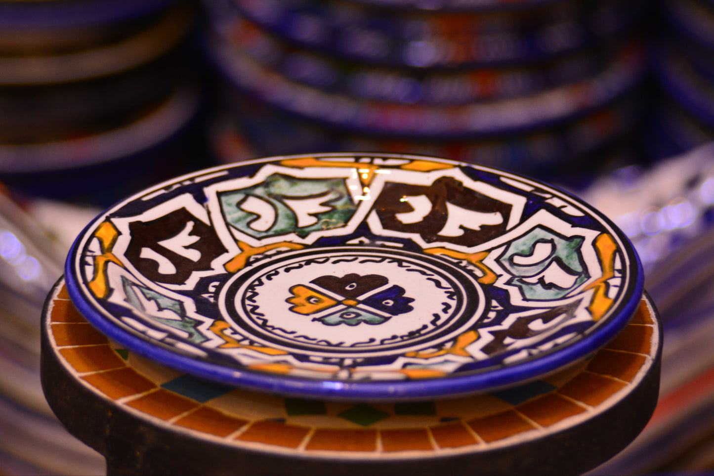 Talerz Marrakech Yellow