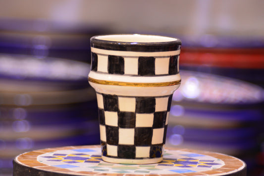 Kubek Tan Tan Black & White