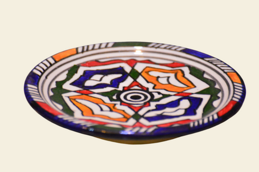 Talerzyk Marrakech Blue & Orange